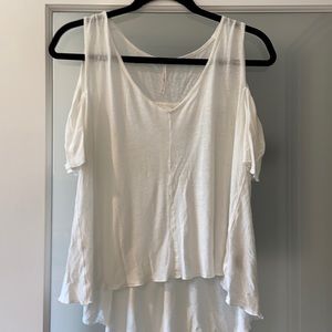 Free People Cold Shoulder Top